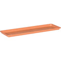 Root & Vessel 10245, Terracotta, Countryside Flower Box Tray, Medium (22.25" x 6.5") - color: Terracotta, size: 22.3" x 6.5" x 1"