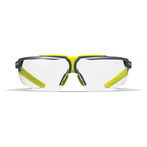 HexArmor VS300 Safety Glasses with Adjustable Side Arms Z87+ for Men and Women - color: Clear +1.0 / Anti Fog Anti Scratch