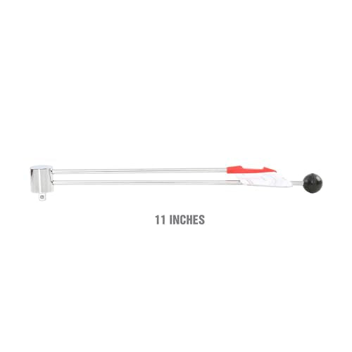 OEMTOOLS 25439 Deflection Beam Torque Wrench, 1/4-Inch Drive, Precision Torque Tool for Automotive and Mechanical Applications, Durable Steel Construction, Torque Wrench, Beam Torque Wrench - style: 1-80 In/Lbs