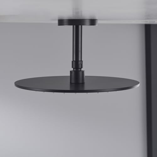 Wall Mounted Stainless Steel Shower Arm Shower Head Extension Pipe Bathroom Accessories 4 Inch Oil Rubbed Bronze,SW-RD91038-4-ORB. - color: Circular Flange-4" Oil Rubbed Bronze