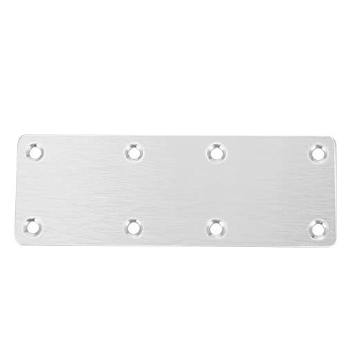 20 Pack 5-1/2 x 2 Inch Flat Mending Plates, Stainless Steel Flat Straight Brace Repair Fixing Brackets with Screws, Mending Joining Plates for Furniture Repairing, 1.9 mm Thickness - size: 20 PCS 5-1/2 x 2 In