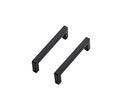 Ravinte Matte Black Cabinet Handles Solid Cabinet Pulls 3-1/2 Inch 10 Pack - color: Black, size: Flat Black 3-1/2'' Hole Center