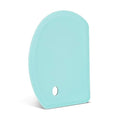 Silicone Dough Scraper with Metal Core Flexible Bowl Scraper Bread Baking - color: Mint Green