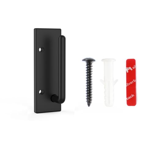 Getlay 4 Pack Fence-to-Wall Hook for Dog Playpen, Fence Accessories，Black