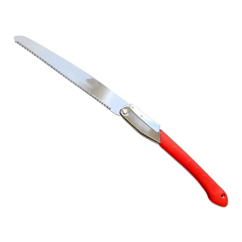 Premium Folding Saw 360mm with SK5 Steel Blade - 14 Inch Camping Hand Saw for Wood Cutting, Pruning, Backpacking and Hiking - Heavy Duty Impulse Hardened Teeth
