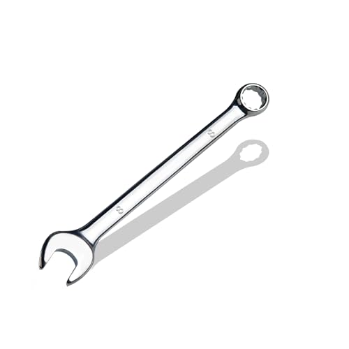 8mm Metric Combination Wrench, CR-V Steel with Mirror Polish, 12-Point Design, 15-Degree Offset, Perfect for Auto Repair, Household, Car & Truck Emergency - size: 8mm