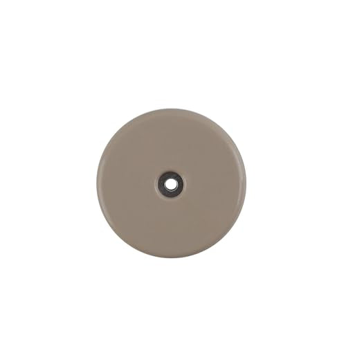 Shepherd Hardware 9454 2-1/2-Inch Round, Adhesive Slide Glide Furniture Sliders, 4-Pack, Beige - size: 2.5 inch