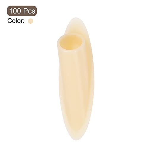 MECCANIXITY 9mm Plastic Pocket Hole Plugs,Wood Plugs for Pocket Hole Jig Working Tool Accessories,Khaki Pack of 100 - color: Khaki