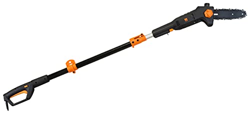 WEN 4019 6-Amp 8-Inch Electric Telescoping Pole Saw, Corded electric - Black&orange - style: Corded 8 in. Pole Saw