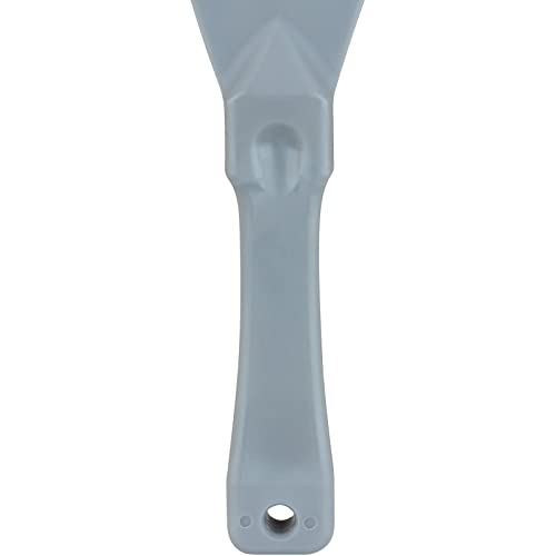 SPARTA Scraper Tool Paint Scraper, Food Safe Scraper with Color Coded System for Commercial Cleaning, Stickers, Labels, Glass, Car, Window, Plastic, 7.82 X 3 Inches, Gray - color: Gray