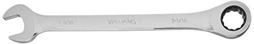 Williams JHW1234NRC Ratcheting Combination Wrench, 1-1/16-Inch - size: 1-1/16 Inch (1 Piece)