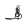 Rubbermaid FastTrack Garage Organization System Vertical Bike Hook Black Holds up to 50 Pounds Wall Mount and Heavy Duty Garage Hanger for Bike Storage - style: Bike Hook