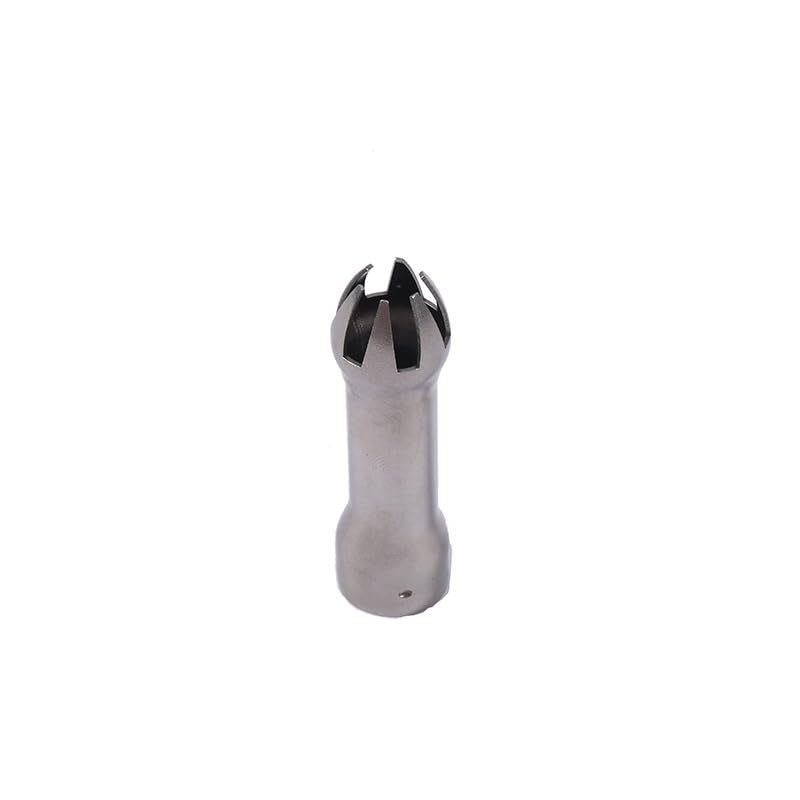 Whipped Cream Dispenser Replacement Stainless Steel Charger Holder and Decorating Nozzles for Cream Whippers,5 Pcs