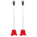 2-Pack Helix Paint Mixer Attachment for Drill 11.8", 1-5 Gal - color: 2 Pcs