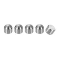 uxcell 6x6mm Dowel Pins, 5pcs 304 Stainless Steel Round Head Flat Chamfered End Dowel Pin Bunk Bed Pins Shelf Pegs Support Shelves Fasten Elements - size: 6x6mm