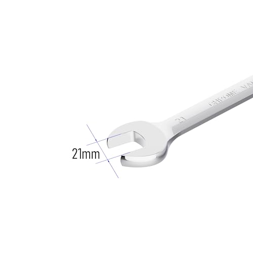 21mm Flex-Head Ratcheting Combination Wrench, 21mm Metric - size: 21mm