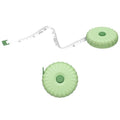HARFINGTON 2Pcs Soft Tape Measure 79" Double Scale Retractable Mini Cartoon Measuring Tape Cute Tape Measurer for Sewing Craft Cloth Fabric Tailor Weight Loss Body Measurements, Green - color: Green