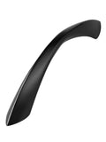Black Cabinet Pulls 3 Inch Arch Twisted Matte Black Handles Drawer Kitchen Cupboard Bathroom Dresser Cabinet Hardware Zinc Alloy 10 Pack - color: Black, size: 3 Inch Hole Centers