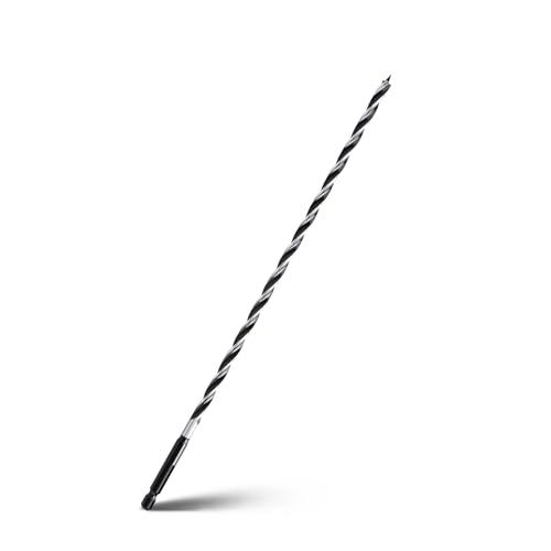 3/8" x 12" Auger Drill Bit for Wood,Hex Shank Tri Flute Drill Bit - size: 3/8"x12"