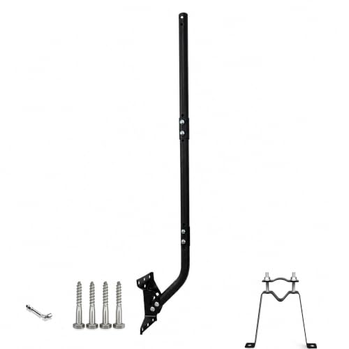 PIBIDI Long-Reach Antenna Mount, 1.25x49.75in J-Pole for Weather Station - color: Length 49 3/4"
