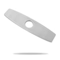 ARCORA 10.2 Inch Faucet Plate Sink Hole Cover Escutcheon - color: Brushed Nickel