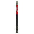 MILWAUKEE ELECTRIC TOOL 48-32-4564 Shockwave 3-1/2" Power Bit Phillips #2 5 Pack