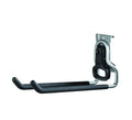 Rubbermaid FastTrack Garage Organization Multi-Purpose Hook, 50 lbs Capacity, Satin Nickel, Wall Mounted Storage System, Direct Mount into Rail for Home Organization - style: Multi-Purpose Hook