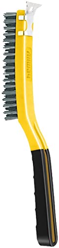 ALLWAY SB319/SS Stainless Steel Wire Brush with Scraper - style: Stainless Steel Wire Brush with Scraper