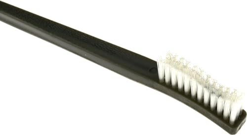 SE 10-Piece Double-Ended Gun Cleaning Brush Set, Gun Cleaning Supplies Kit, 7-inch Nylon Bristle Brushes, Plastic Handle - 7615NB10PCS - size: 10 Piece