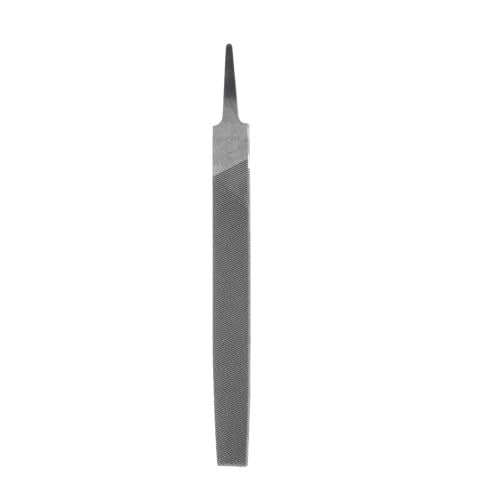 HARFINGTON Tip Coarse Cut File 6" Double Cut Teeth High Carbon Steel Hand Rasp File without Handle for Metal Wood Deburring Removing - size: 6", style: Coarse