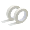 Beige White Masking Tape, 1 Inch x 55 Yards, 2 Rolls - color: Beige White
