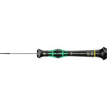 Wera 05117994001 Kraftform Micro 2035 Slotted Electronics Precision Screwdriver, 2.5mm Head, 50mm Blade Length - size: 1 Count (Pack of 1)