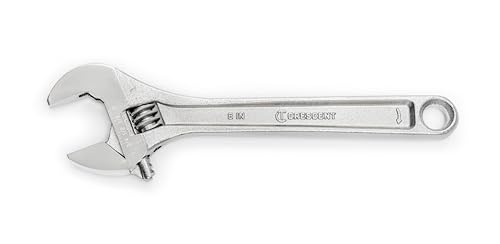 Crescent Adjustable Wrench 8 in. Chrome - style: Adjustable