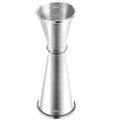 Briout Double Cocktail Jigger for Bartending, 2OZ & 1OZ, Rolled Edge Silver - color: Frosted Silver, size: Rolled Edge-1oz/2oz-1PC