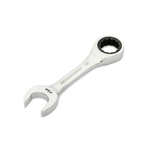 GEARWRENCH 3/4" 90T 12 Point Stubby Combination Ratcheting Wrench | 86857 - style: 3/4"