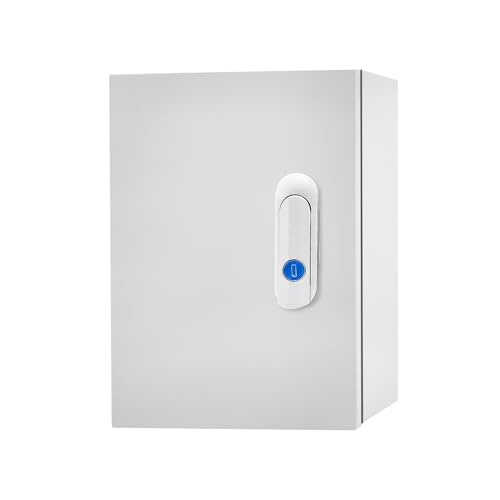 Electrical Junction Box 12x8x6, NEMA 4X IP66 Steel Enclosure Box - size: 12 x 8 x 6''