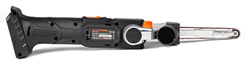 WEN Cordless Detail File Sander, Variable Speed with 20V Max 2.0 Ah Lithium-Ion Battery and Charger (20437) - style: Cordless + 1600 FPM