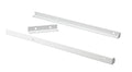 ClosetMaid SuiteSymphony Top Shelf Support Bracket Kit, Add On Accessory, Shelf Hardware Set, for Top Shelf, Pure White