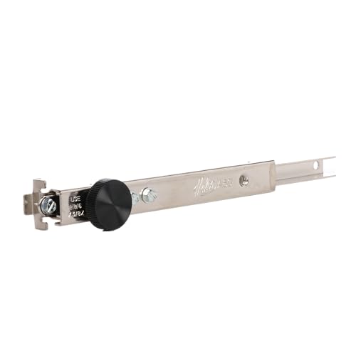 Malco A60 Adjustable Sheet Metal Scribe – 1/4" to 12-1/2" Range, 1/8" Graduations | Zip-In Replaceable Point | Strip-Proof Knob | HVAC, Roofing & Fabrication | Pocket Size | Made in USA