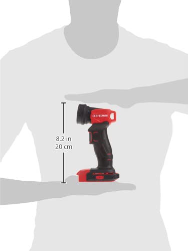 CRAFTSMAN V20 LED Work Light, Cordless Handheld Rechargeable Flashlight, Pivoting Head, 140 Lumens, Battery Not Included (CMCL020B) - style: Task Light