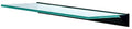 LTL Home Products GL12020OPKIT Wallscapes Glacier Floating Glass Wall Shelf Kit, 8" x 48", Opaque Glass - color: Opaque, size: 8"x48"