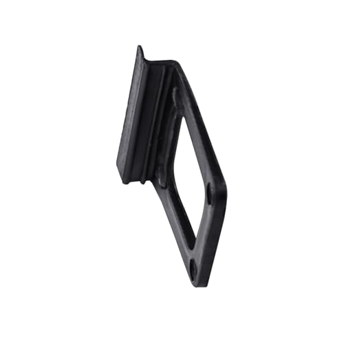 Window Screen Lift Tabs - Hollow, Universal, Black Plastic Pull Tabs (30 Pack) - color: Black