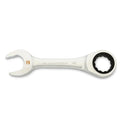 GEARWRENCH 19mm 90-Tooth 12 Point Stubby Combination Ratcheting Wrench | 86849 - style: 19mm