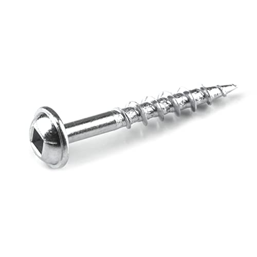 Kreg Zinc Pocket-Hole Screws - SML-C125-100, 100 Count, 1-1/4 Inch