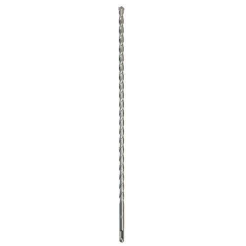 1/2 Inch x 18 Inch SDS Plus Rotary Hammer Drill Bit, Carbide Tipped for Brick, Stone, and Concrete (1/2" x 18") - size: 1/2" x 18"