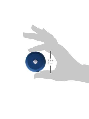 EMI Body Medical Retractable Soft Tape Measure with Dual-Scale in and CM - Measuring Tape for Body, Sewing, Tailoring, Fabric, Weight Loss & Medical Use- Blue EAM-400B - color: Royal