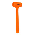 NEIKO 02844A Dead Blow Hammer, 2.5 Pounds, Neon Orange Deadblow Hammers, Mallet, Spark and Rebound Resistant, Unibody Molded, Soft Blow Rubber, Checkered Grip, Steel Shot and Core - size: 2.5 Pound, style: Dead Blow
