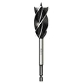 Wood Drill Bit 1-3/16 in. x 6-1/2 in. Auger Drill Bits for Wood with 1/4 Inch Quick Change Hex Shank - size: 1-3/16 Inch