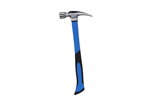 Century Drill & Tool 72246 Fiberglass Hammer, 24 oz., Claw Style: Ripping - size: 24-ounce