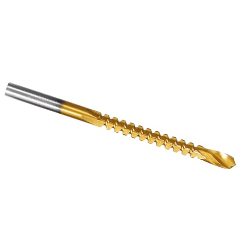 Drill America 1/8" HSS Tin-Coated Side Cutting/Serrated Saw Drill Bit (Pack of 12) - size: 1/8 in